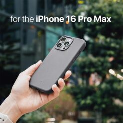 tineeOWL รุ่น DUNE (คลุมปุ่ม Camera Control) - เคส iPhone 16 Pro - สี Almost Black