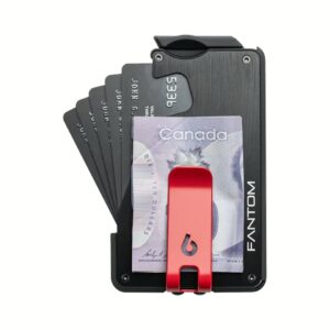 Fantom รุ่น FANTOM S Money Clip - อุปกรณ์เสริมที่เก็บบัตร - สี Black