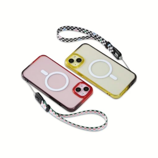 Ples รุ่น Hand Strap - สายคล้อง - สี Checker Black - Image 2