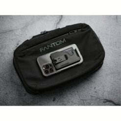 Fantom รุ่น FANTOM M - Slim - ที่เก็บบัตรติดหลังมือถือ - สี Aluminum Black