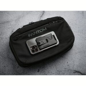 Fantom รุ่น FANTOM M - Extra Slim - ที่เก็บบัตรติดหลังมือถือ - สี Titanium