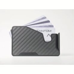 Fantom รุ่น FANTOM M - Slim - ที่เก็บบัตรติดหลังมือถือ - สี Carbon Fiber