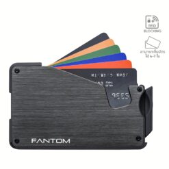Fantom รุ่น FANTOM S - Extra Slim - กระเป๋าเก็บบัตร - สี Black