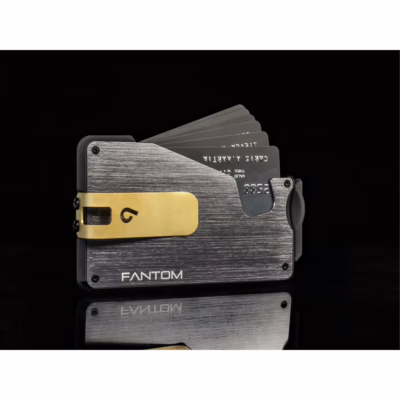 Fantom รุ่น FANTOM S - Extra Slim - กระเป๋าเก็บบัตร - สี Black