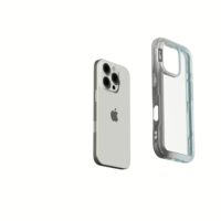 Ples รุ่น Arche TwoFace Magnetic Ring Stand - เคส iPhone 16 Pro Max - สี Retro Blue/Future Dusk