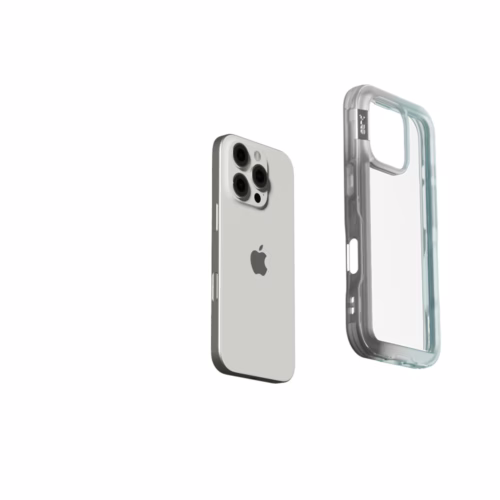Ples รุ่น Arche TwoFace Magnetic Ring Stand - เคส iPhone 16 Pro - สี Retro Blue/Future Dusk