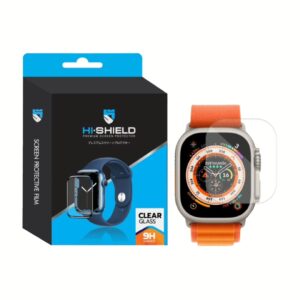 Hishield รุ่น Clear Glass - ฟิล์มกระจกกันรอย Apple Watch Ultra 1/2 (49mm) - Clear