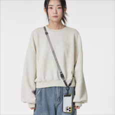 Ples รุ่น Two-Way Strap Premium - สายคล้อง - สี Gray