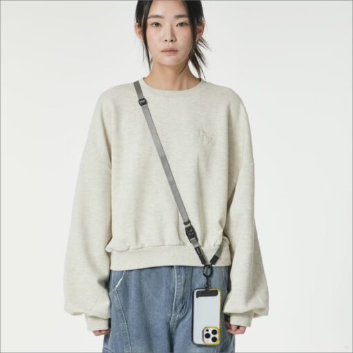 Ples รุ่น Two-Way Strap Premium - สายคล้อง - สี Gray - Image 8