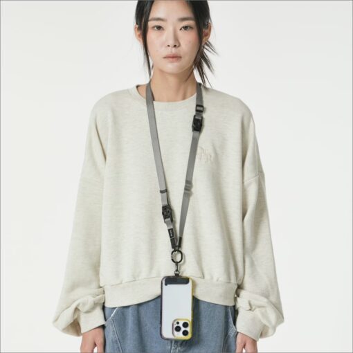 Ples รุ่น Two-Way Strap Premium - สายคล้อง - สี Gray - Image 7