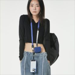 Ples รุ่น Two-Way Strap Premium - สายคล้อง - สี Gray