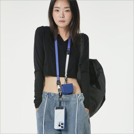 Ples รุ่น Two-Way Strap Premium - สายคล้อง - สี Gray - Image 2