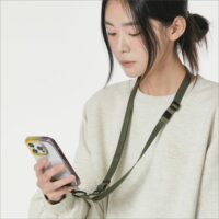 Ples รุ่น Two-Way Strap Popular - สายคล้อง - สี Black