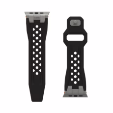 UAG รุ่น Monarch - สายนาฬิกา Apple Watch 42/44/45/49mm - สี Black/Titanium