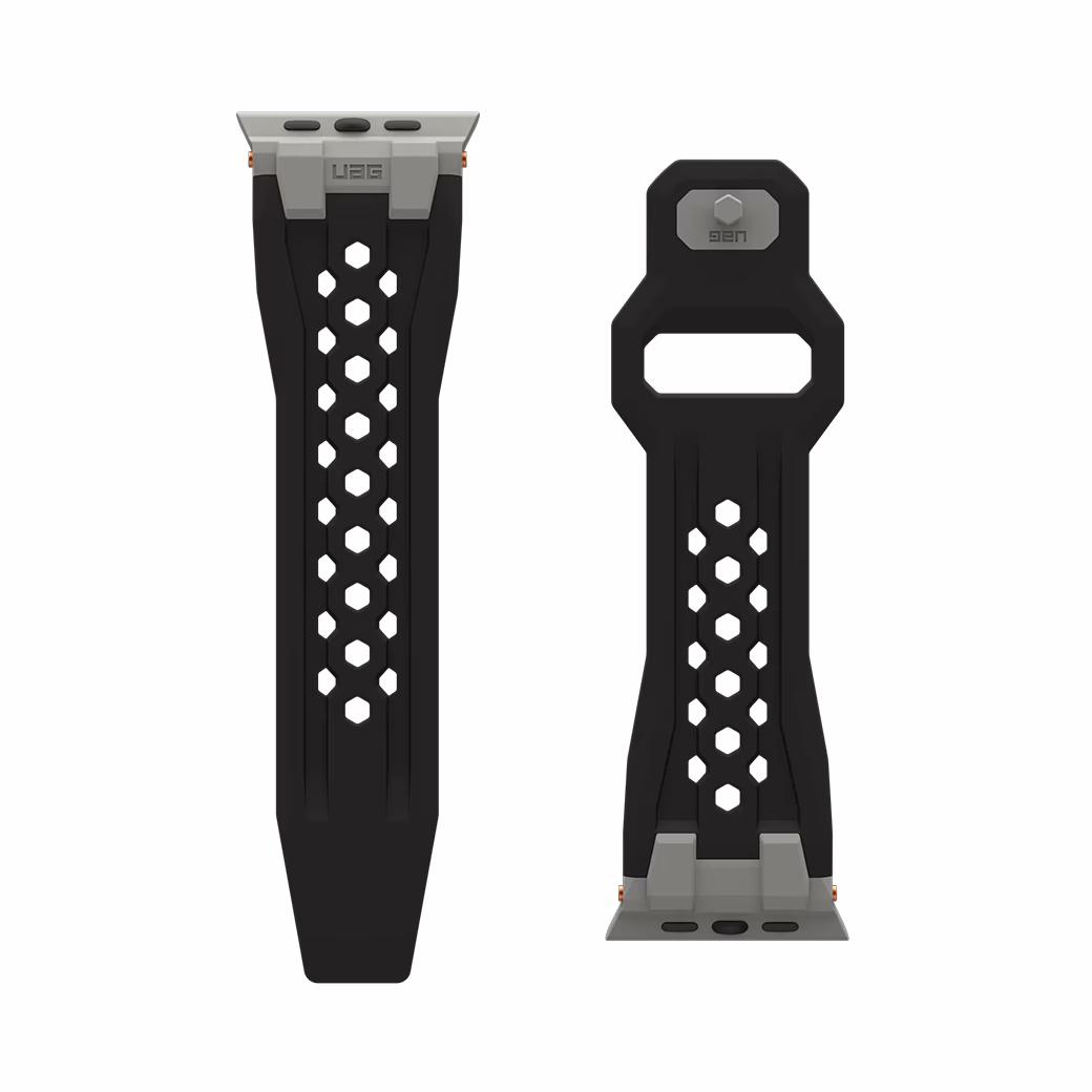 UAG รุ่น Monarch - สายนาฬิกา Apple Watch 42/44/45/49mm - สี Black/Titanium - Image 11