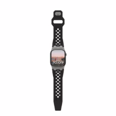 UAG รุ่น Monarch - สายนาฬิกา Apple Watch 42/44/45/49mm - สี Black/Titanium