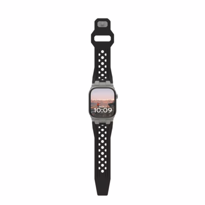 UAG รุ่น Monarch - สายนาฬิกา Apple Watch 42/44/45/49mm - สี Black/Titanium