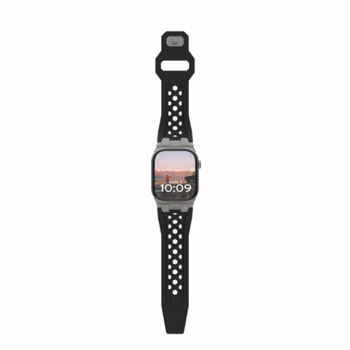 UAG รุ่น Monarch - สายนาฬิกา Apple Watch 42/44/45/49mm - สี Black/Titanium
