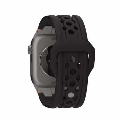 UAG รุ่น Monarch - สายนาฬิกา Apple Watch 42/44/45/49mm - สี Black/Titanium