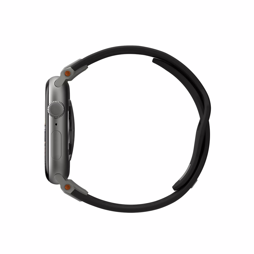 UAG รุ่น Monarch - สายนาฬิกา Apple Watch 42/44/45/49mm - สี Black/Titanium - Image 2