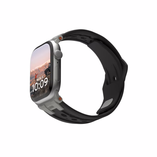 UAG รุ่น Monarch - สายนาฬิกา Apple Watch 42/44/45/49mm - สี Black/Titanium