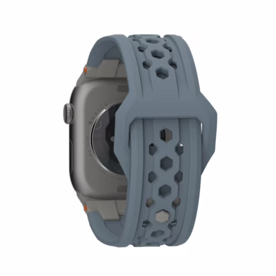 UAG รุ่น Monarch - สายนาฬิกา Apple Watch 42/44/45/49mm - สี Cloud Blue/Titanium