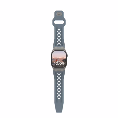 UAG รุ่น Monarch - สายนาฬิกา Apple Watch 42/44/45/49mm - สี Cloud Blue/Titanium