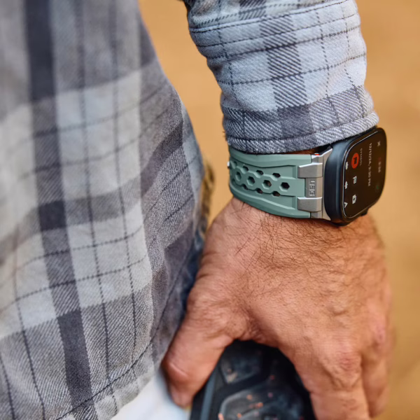 UAG รุ่น Monarch - สายนาฬิกา Apple Watch 42/44/45/49mm - สี Cloud Blue/Titanium