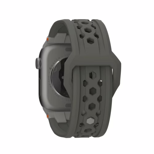 UAG รุ่น Monarch - สายนาฬิกา Apple Watch 42/44/45/49mm - สี Olive/Titanium