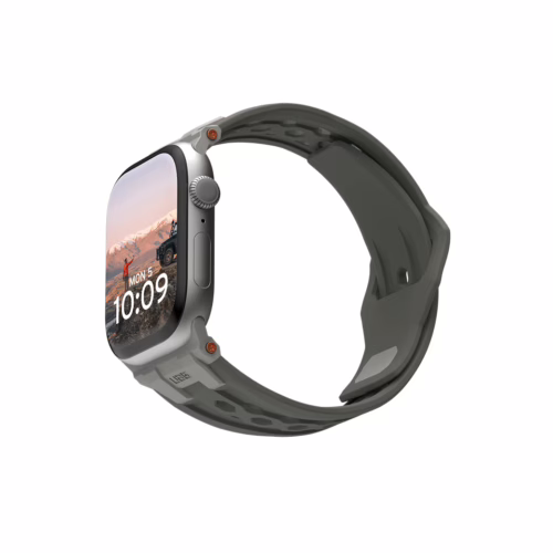 UAG รุ่น Monarch - สายนาฬิกา Apple Watch 42/44/45/49mm - สี Olive/Titanium