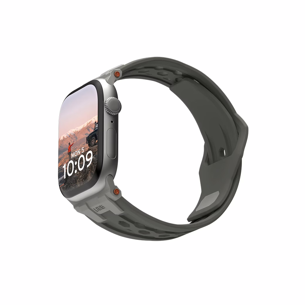 UAG รุ่น Monarch - สายนาฬิกา Apple Watch 42/44/45/49mm - สี Olive/Titanium 6 UAG รุ่น Monarch - สายนาฬิกา Apple Watch 42/44/45/49mm - สี Olive/Titanium - Image 6