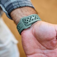 UAG รุ่น Monarch - สายนาฬิกา Apple Watch 42/44/45/49mm - สี Olive/Titanium