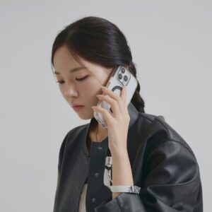 Ples รุ่น Hand Strap - สายคล้อง - สี White