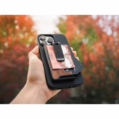 Fantom รุ่น FANTOM X/M Money Clip - อุปกรณ์เสริมที่เก็บบัตร - สี Titanium