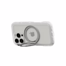 Ples รุ่น Arche Magnetic Ring Stand - เคส iPhone 16 Pro - สี Matt Black (Blue)