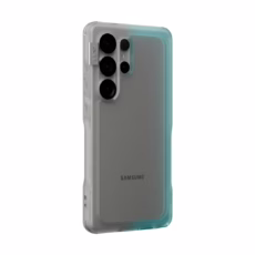 Ples รุ่น Arche TwoFace - เคส Galaxy S25 Ultra - สี Silver/Powder Blue
