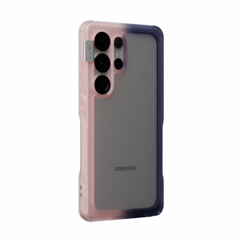 Ples รุ่น Arche TwoFace - เคส Galaxy S25 Ultra - สี Transcendent Pink/Future Dusk