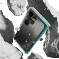 Ples รุ่น Arche TwoFace - เคส Galaxy S25 Ultra - สี Retro Blue/Future Dusk