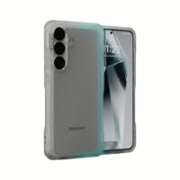 Ples รุ่น Arche TwoFace - เคส Galaxy S25 - สี Silver/Powder Blue