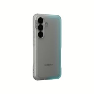 Ples รุ่น Arche TwoFace - เคส Galaxy S25 Plus - สี Silver/Powder Blue