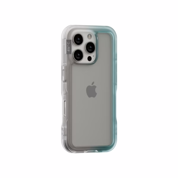 Ples รุ่น Arche TwoFace - เคส iPhone 16 Pro Max - สี Silver/Powder Blue