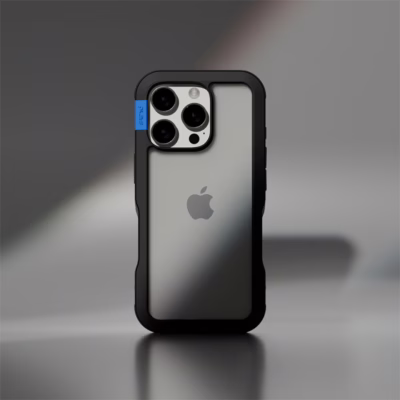 Ples รุ่น Arche - เคส iPhone 16 Pro Max - สี Matt Black