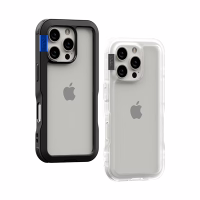 Ples รุ่น Arche - เคส iPhone 16 Pro Max - สี Matt Black