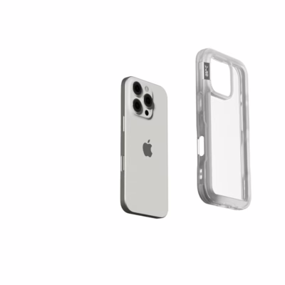 Ples รุ่น Arche - เคส iPhone 16 Pro Max - สี Matt Black
