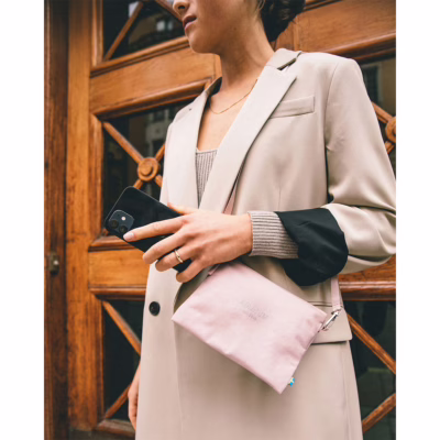 Airinum รุ่น Shoulder Bag - กระเป๋า - สี Dusty Pink