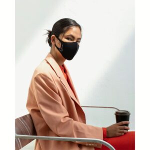 Airinum รุ่น Lite Air Mask (M) - หน้ากากอนามัย - สี Strom Black