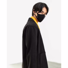 Airinum รุ่น Lite Air Mask (M) - หน้ากากอนามัย - สี Strom Black