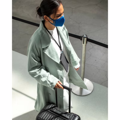 Airinum รุ่น Lite Air Mask (XS) - หน้ากากอนามัย - สี Aurora Blue