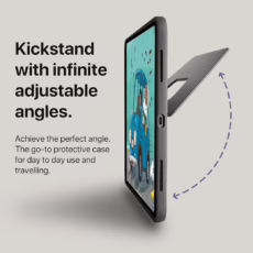 tineeOWL รุ่น DOVE - เคส iPad Pro 13" (7th/2024) - สี Black