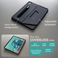 tineeOWL รุ่น DOVE - เคส iPad Pro 11" (5th/2024) - สี Black